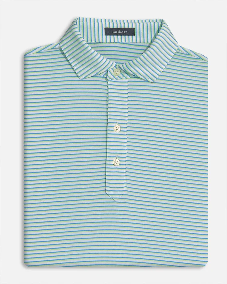 Turtleson Dean Stripe Polo - Image 9