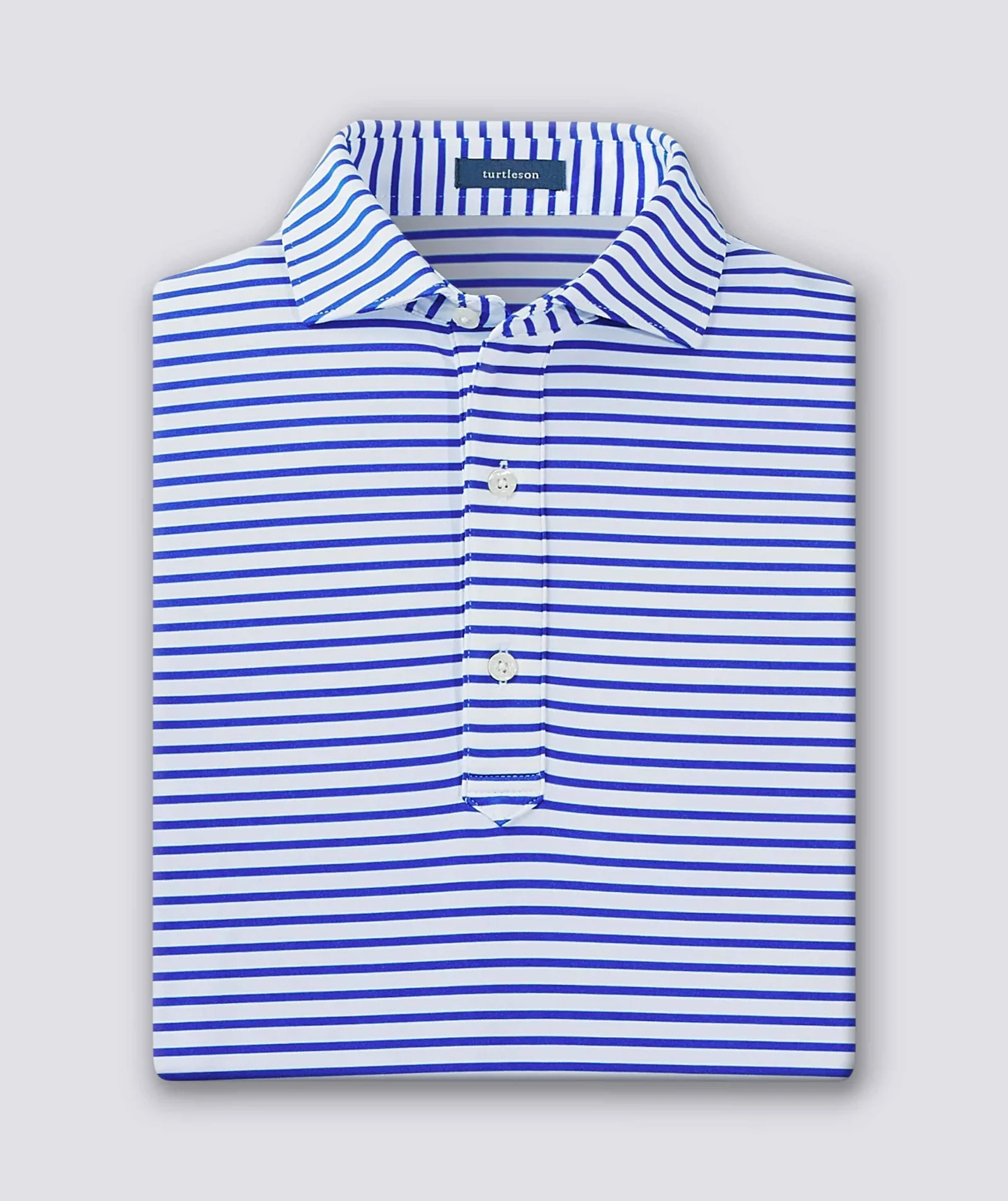 Turtleson Gus Stripe Polo - Image 10