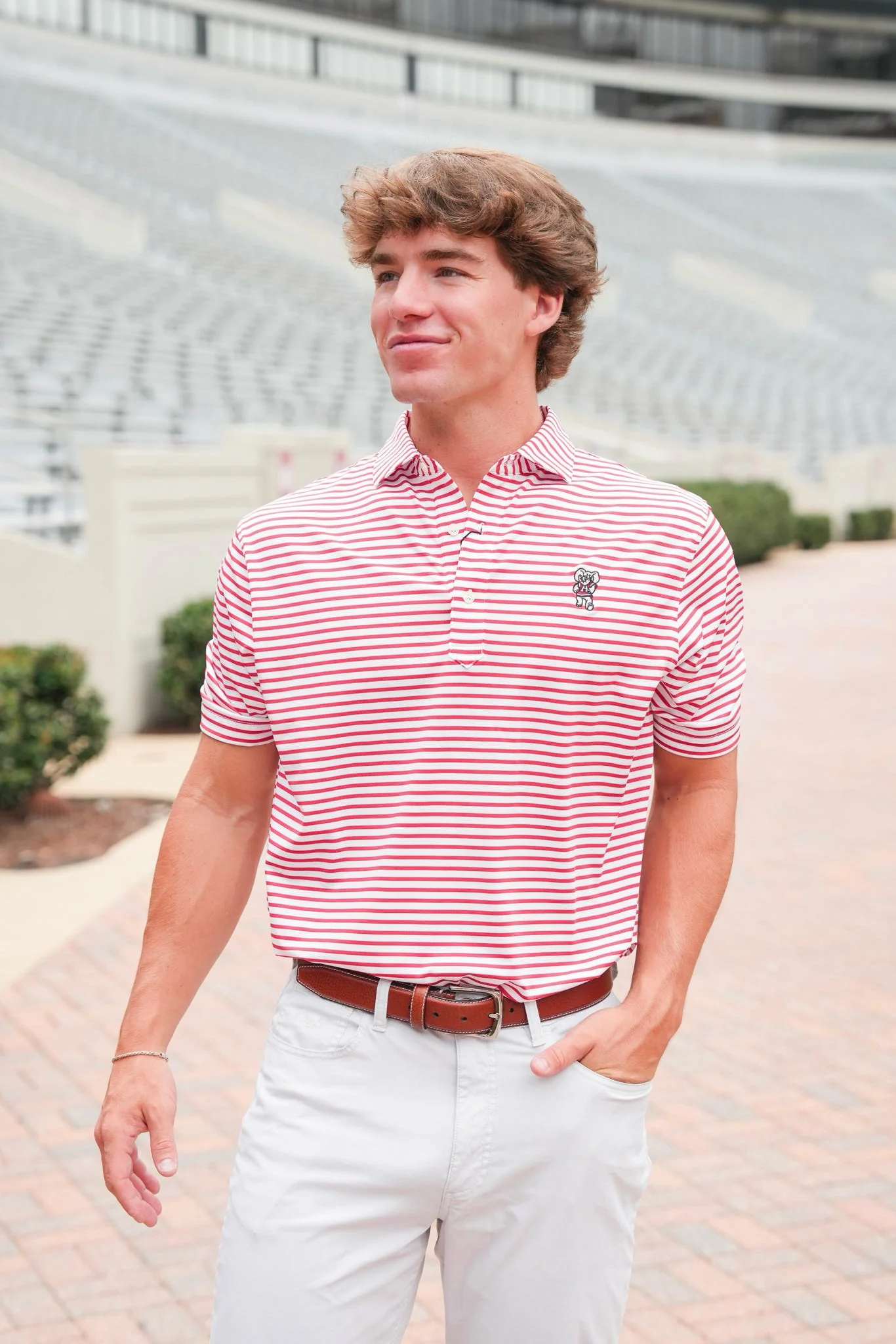 Turtleson Gus Stripe Vault 9 Polo - Image 2