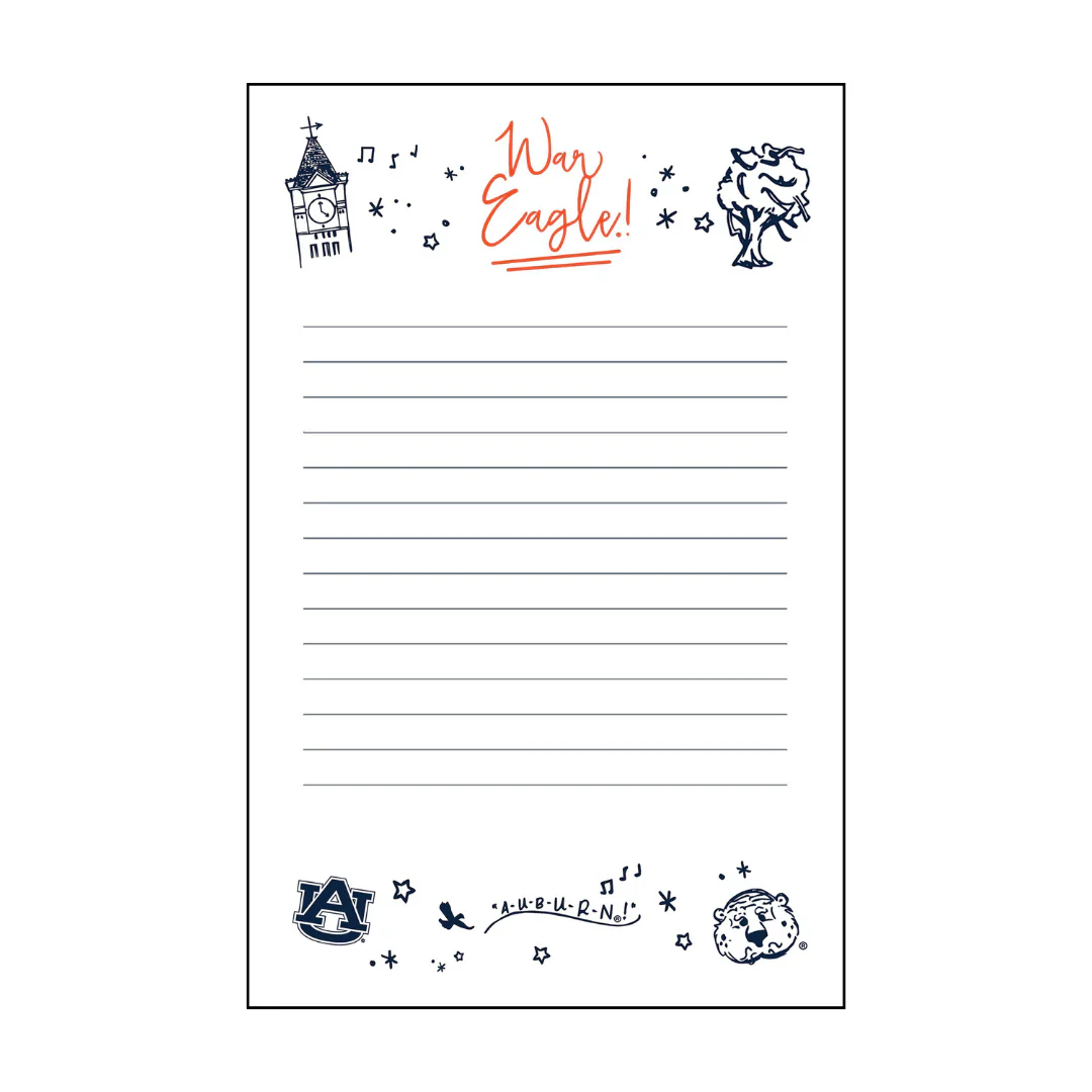 Collegiate Confetti Notepad - Image 2