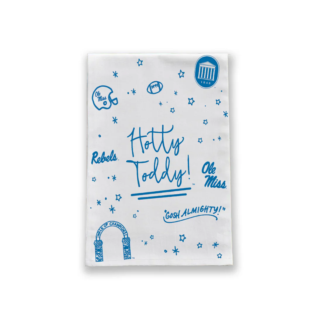 Collegiate Confetti Tea Towel - Image 3