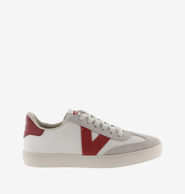 Victoria Split Leather Sneaker - Image 3