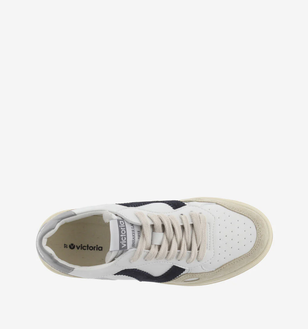 Victoria Seul Leather Effect Sneaker - Image 5