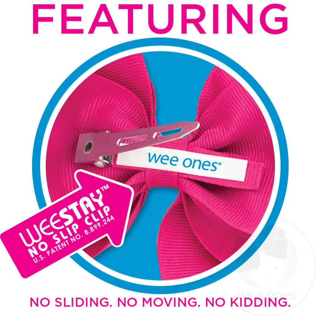 Girls' Wee Ones King Vinyl Bow - Image 4