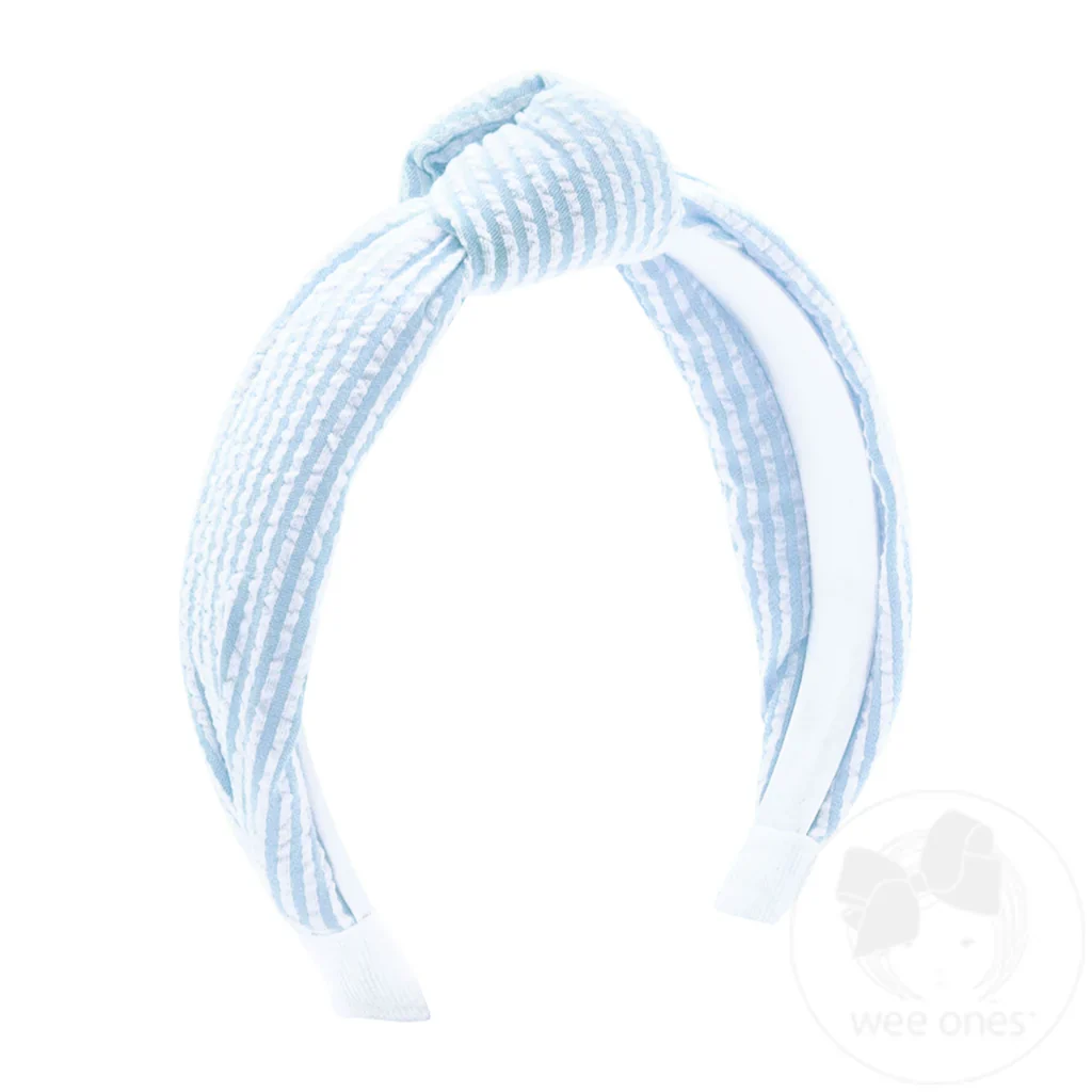 Girls' Wee Ones Seersucker Headband