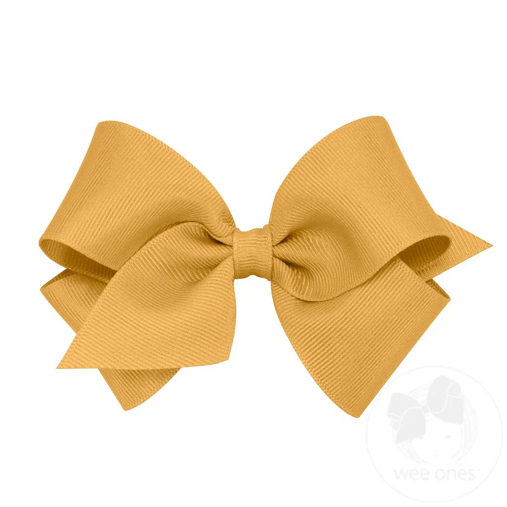 Girls' Wee Ones Small Classic Grosgrain Bow - Image 24