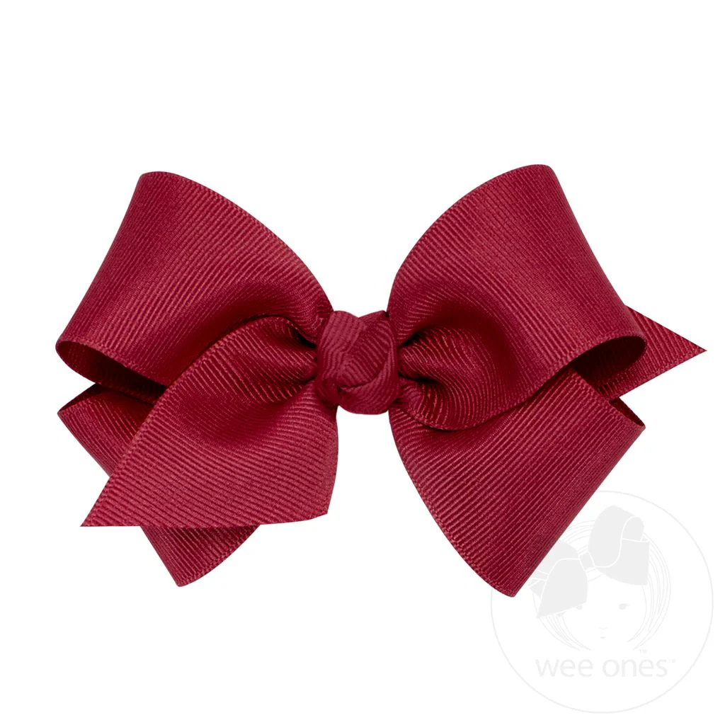 Girls' Wee Ones Small Classic Grosgrain Bow - Image 8