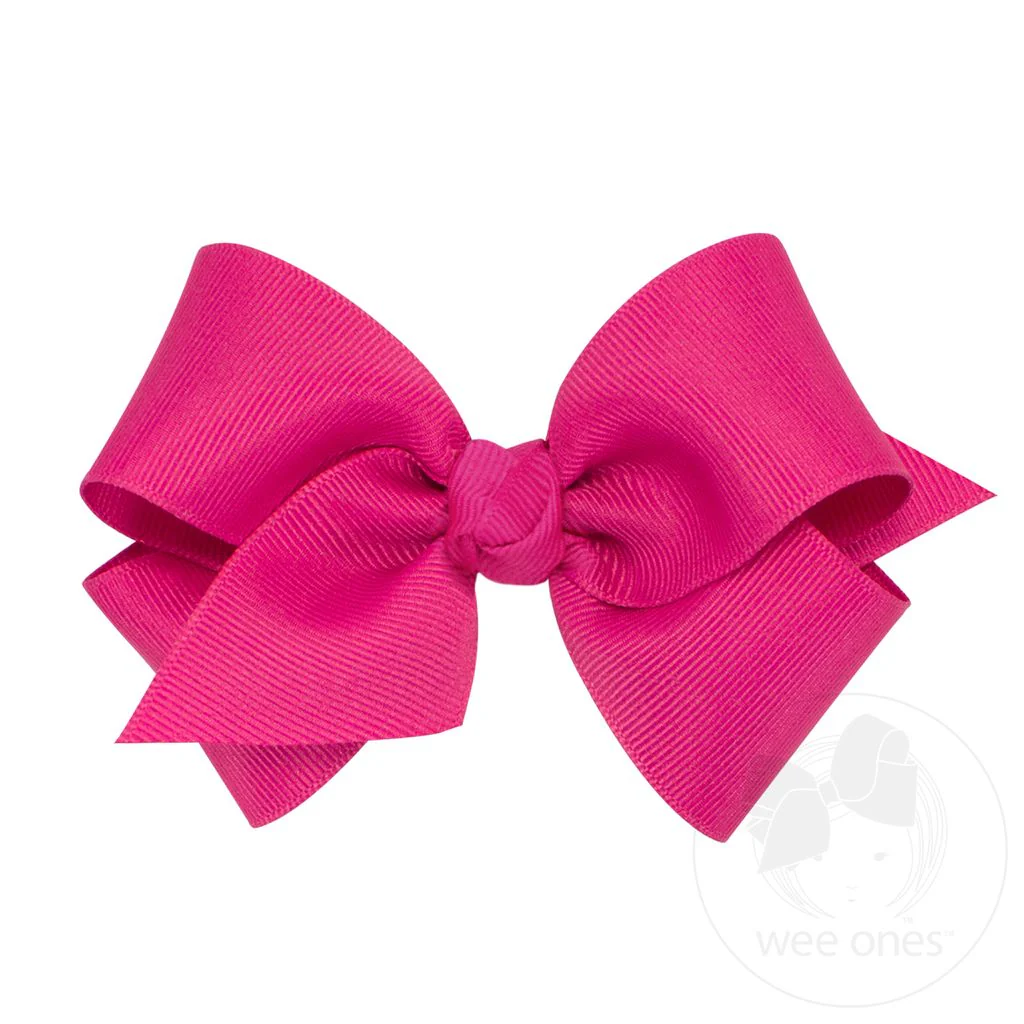 Girls' Wee Ones Small Classic Grosgrain Bow - Image 9