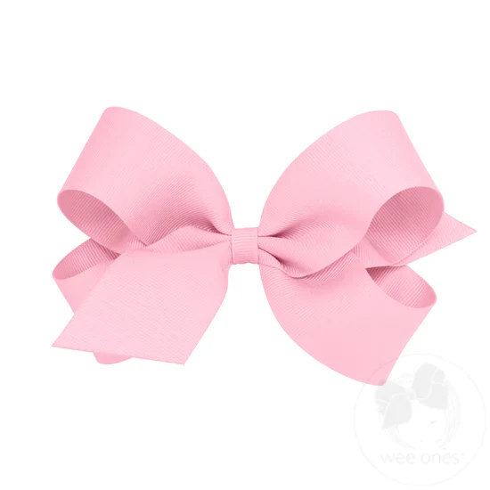 Girls' Wee Ones Large Classic Grosgrain Hair Bow - Image 16