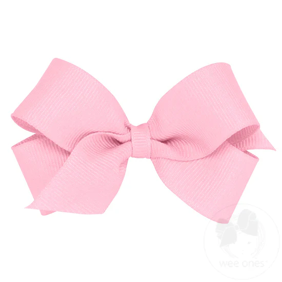 Girls' Wee Ones Mini Classic Grosgrain Hair Bow - Image 16