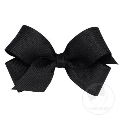 Girls' Wee Ones Mini Classic Grosgrain Hair Bow - Image 5