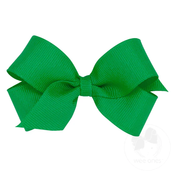 Girls' Wee Ones Mini Classic Grosgrain Hair Bow - Image 8