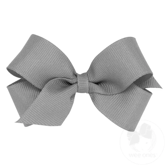 Girls' Wee Ones Mini Classic Grosgrain Hair Bow - Image 9
