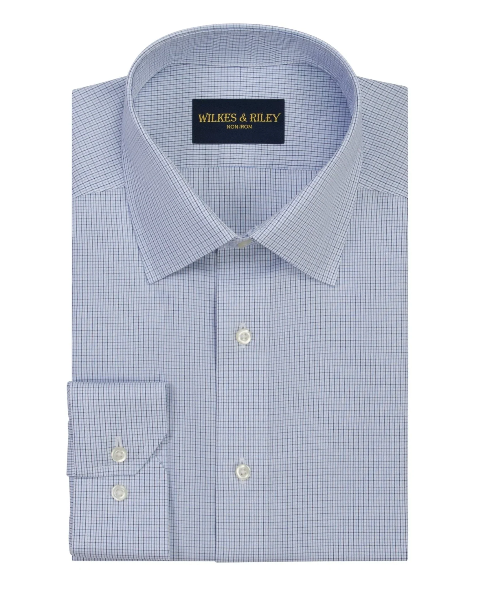 Wilkes & Riley Microcheck Tailored Fit