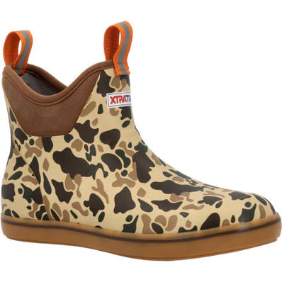 XtraTuf 6" Ankle Deck Prints M Boot- XMAB - Image 5