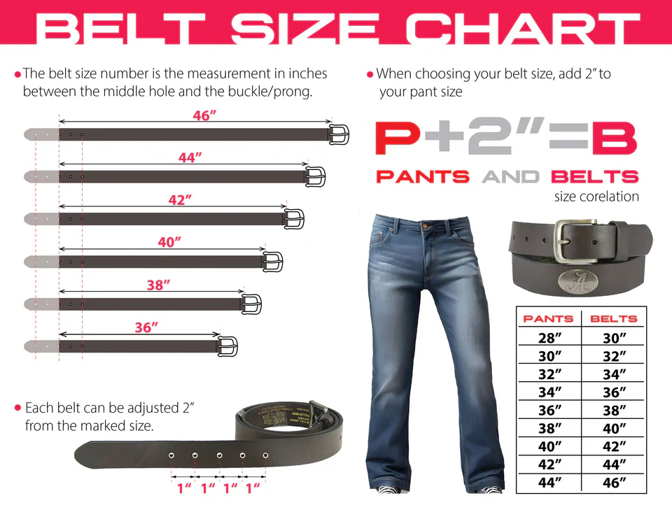 Zeppelin Concho Ole Miss Leather Belt - Image 2