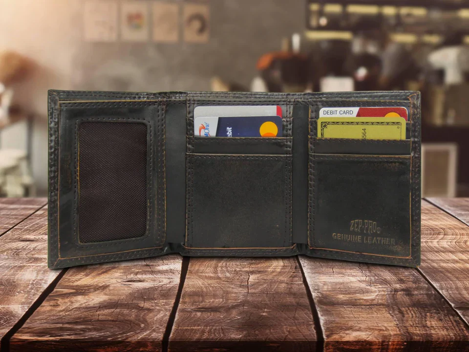 Zeppelin Old School Camo Trifold Wallet - Image 5