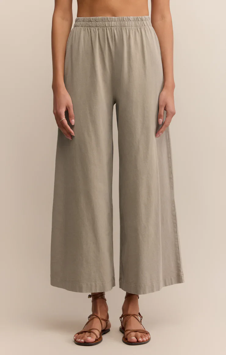 Z Supply Scout Jersey Crop Flare Pant - Image 2