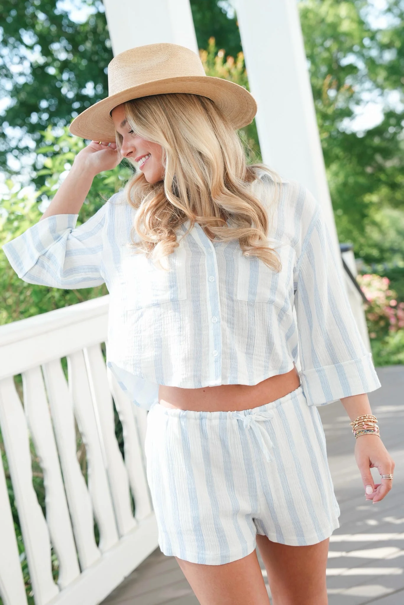Z Supply Daylight Striped Airy Short - Image 3
